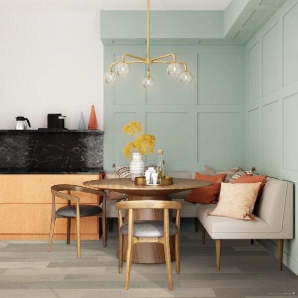 Lauzon Collection Engineered Hardwood Morning Mist Ultra-Matte European White Oak Character 8" - 19/32" - Image 4