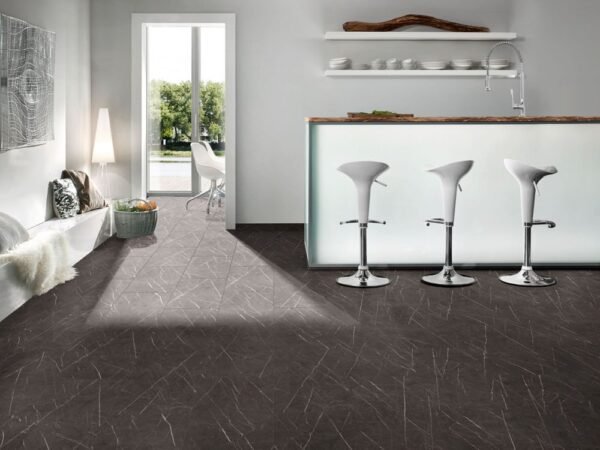 Fuzion Laminate Flooring Tiles Oceana Midnight 12-7/8" x 25" - Image 2
