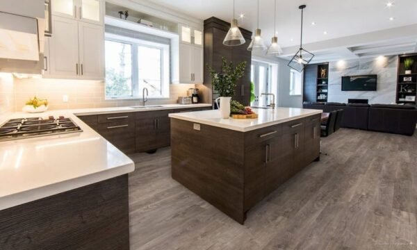 Fuzion Vinyl Planks SmartDrop Elite+ Shade Loose Lay 7" x 48" - Image 2