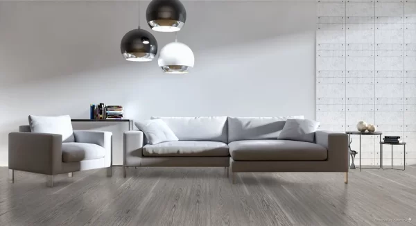 Richmond Luxury Vinyl Luxury Vinyl Planks Passport Morning Mist Glue Down 7-9/16" x 48-7/16" - Image 2