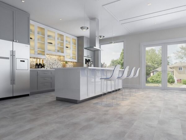 Biyork Vinyl Tiles HydroGen 6 Clay Click Lock 12" x 24" - Image 2