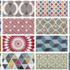 Centura Wall Tiles Metro Patchwork Colours Polished 3" x 6" (5.5 sqft/box)
