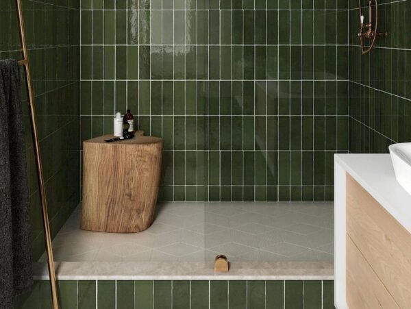 Centura Wall Tiles La Riviera Botanical Green Glossy 2-1/2" x 8" - Image 3