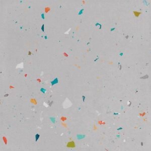 Italbec Floor Tiles Drops Grey 7" x 7"