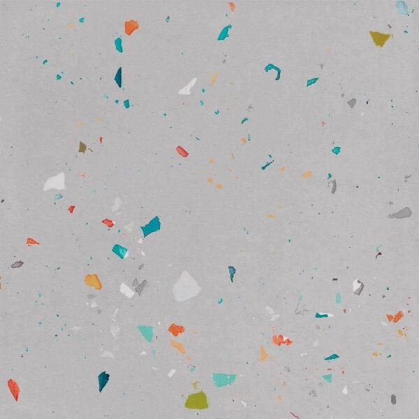 Italbec Floor Tiles Drops Grey 7" x 7"