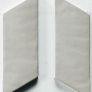 Italbec Floor Tiles New Panal Chevron Droit Storm Matte 3" x 7"