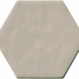 Italbec Floor Tiles New Panal Hexagone Cream Matte 6" x 7"