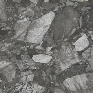 Italbec Floor Tiles Stone River Black Polished 35" x 35"