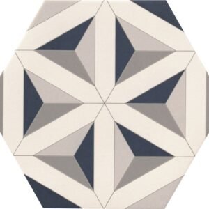 Italbec Hexagon Floor Tiles Malmoe 11" x 13"