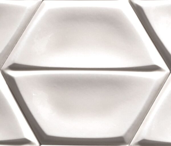 Italbec Wall Tiles Magnolia White Glossy 6" x 7"