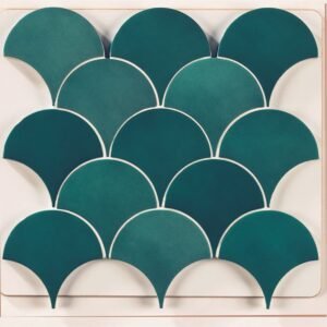 Italbec Wall Tiles Squama Olive Glossy 3" x 5"
