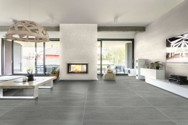 Italbec Floor Tiles Basalt Grey Natural 12" x 24" - Image 2