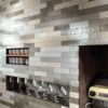 Italbec Floor Tiles Deco Style Grey Glossy 2" x 8" - Image 2
