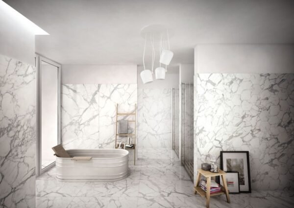 Italbec Floor Tiles Essenze Lux Calacatta Polished 24" x 48" - Image 2