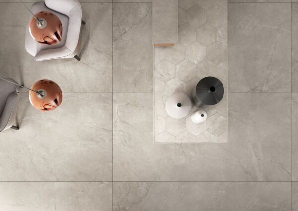 Italbec Floor Tiles Essenze Silver Grey Polished 24" x 24" - Image 2