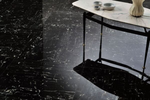 Italbec Floor Tiles Prestige Portoro Effect Polished 29" x 29" - Image 2
