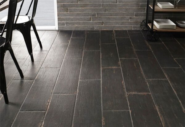 Italbec Floor Tiles Retro Negre Natural 3" x 24" - Image 2