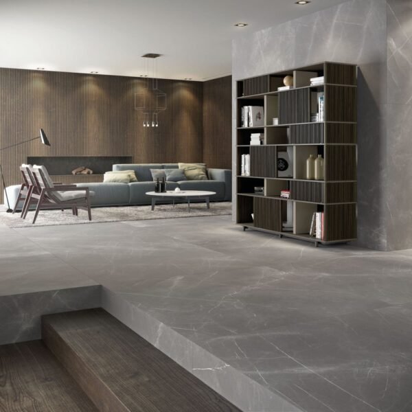 Italbec Floor Tiles Storm Gris Natural 39" x 39" - Image 2