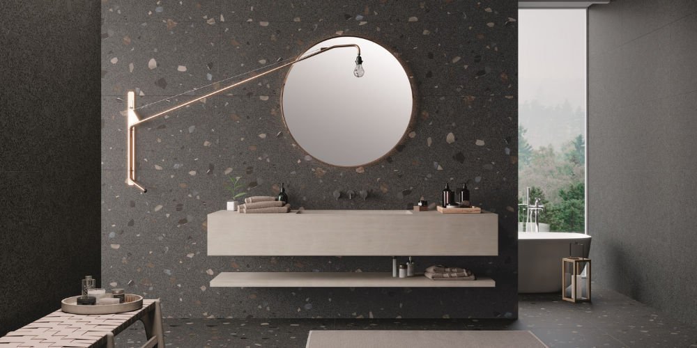 Italbec Floor Tiles Trend Grafito Decor 24" x 24" - Image 2