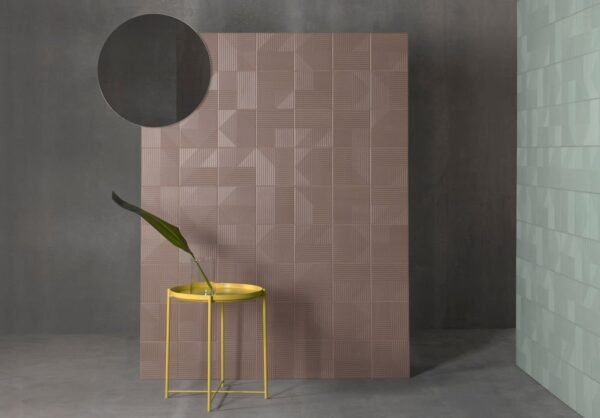 Italbec Wall Tiles Lins Brown Matte 8" x 8" - Image 2