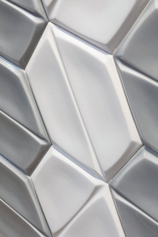 Italbec Wall Tiles Magnolia White Glossy 6" x 7" - Image 2