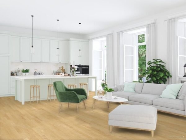 Lauzon Expert Engineered Hardwood Decor Natural Hard Maple Select and Better 3-1/8" - 3/4" - Image 2