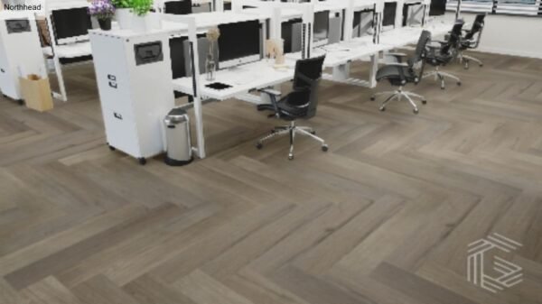 Grandeur Flooring Vinyl Planks Designer Click Lock North Head 5" x 24" - Image 2