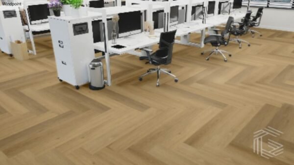 Grandeur Flooring Vinyl Planks Designer Click Lock Windpoint 5" x 24" - Image 2