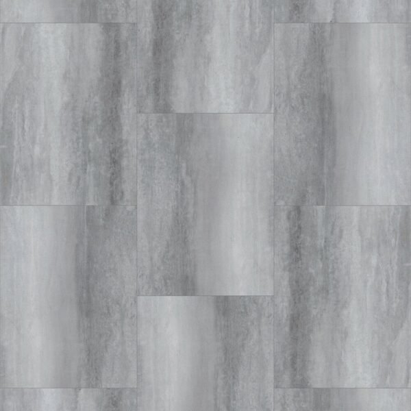 Next Floor Vinyl Tiles Patina Silver Stria Glue Down 18" x 24"