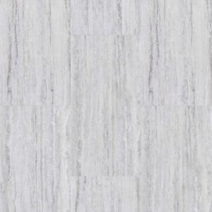 Next Floor Vinyl Tiles StoneCast Monumental 526 Travertino Argento Click Lock 12" x 24"