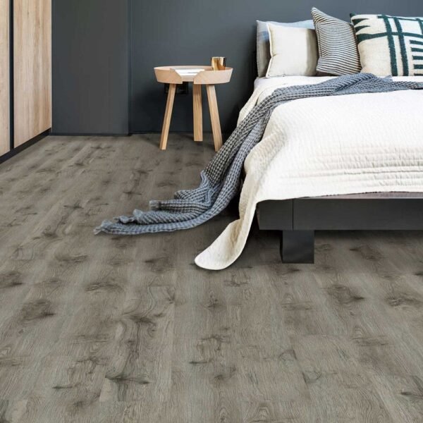 Next Floor Vinyl Planks StoneCast Amazing Espresso Oak Click Lock 7" x 48" - Image 2