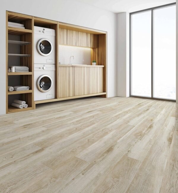Next Floor Vinyl Planks Groundwork Natural Oak Glue Down 7-1/4" x 48" - Image 2