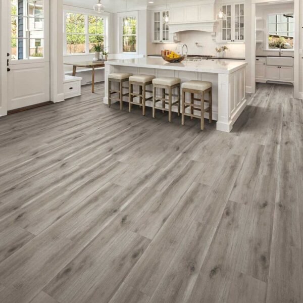 Next Floor Vinyl Planks StoneCast Amazing Smokey Oak Click Lock 7" x 48" - Image 2