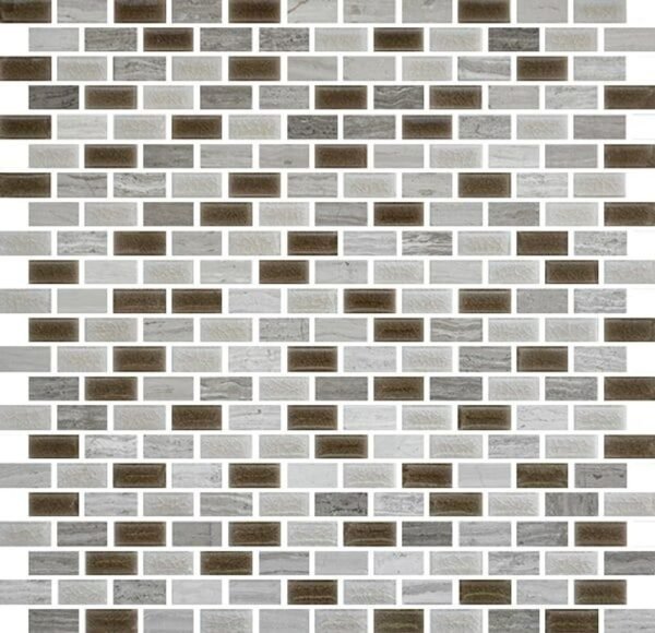 Centura Mosaic Malibu Sable Glossy 12" x 12"