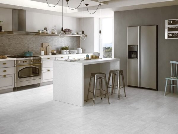 Centura Floor Tiles Fray White Matte 12" x 24" - Image 2
