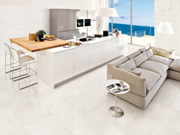 Centura Floor Tiles Purestone Bianco Polished 24" x 24" (12 sqft/box) - Image 2