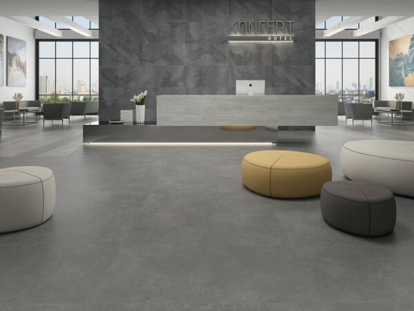 Centura Floor Tiles K Slate Grafito Matte 24" x 48" - Image 2