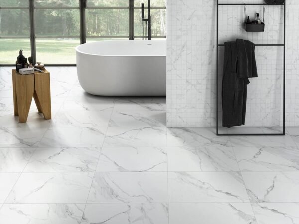 Centura Floor Tiles Naos Blanco Brillo 24" x 24" - Image 2
