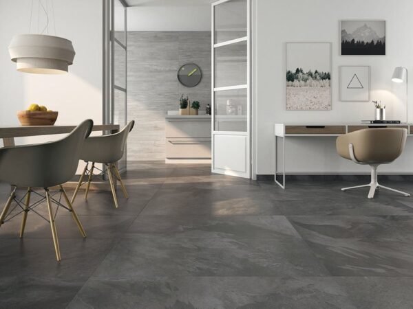 Centura Floor Tiles K Slate Grafito Matte 24" x 48" - Image 3