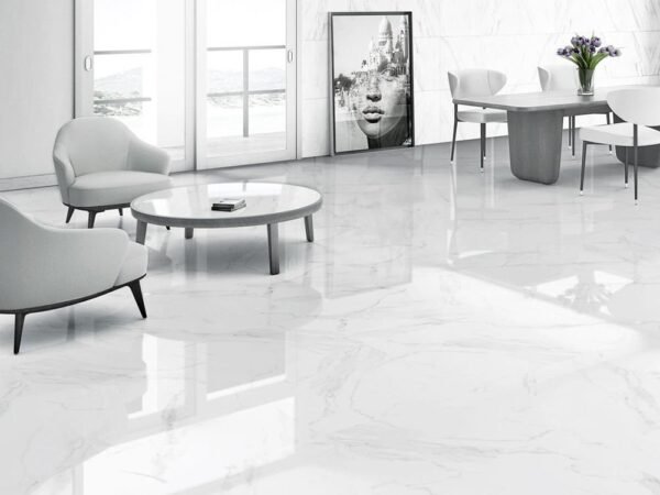Centura Floor Tiles Naos Blanco Brillo 24" x 24" - Image 3