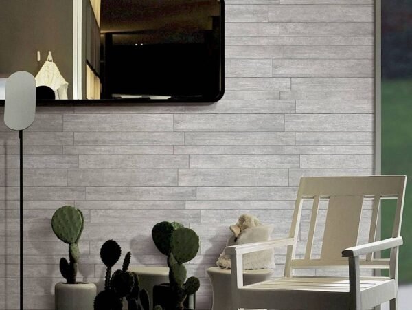 Centura Floor Tiles Stark Grey Matte 12" x 24" - Image 3