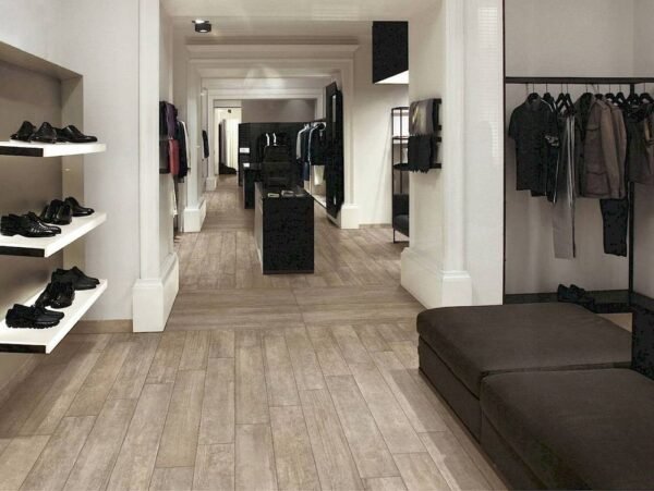 Centura Floor Tiles Stark Taupe Matte 12" x 24" - Image 3