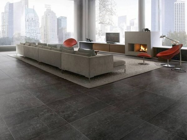 Centura Floor Tiles Subway Smoke Natural 12" x 24" - Image 3
