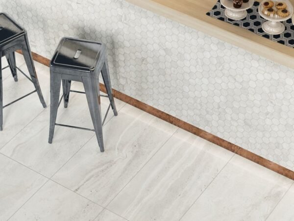 Centura Floor Tiles Reverso White Natural 24" x 48" - Image 4