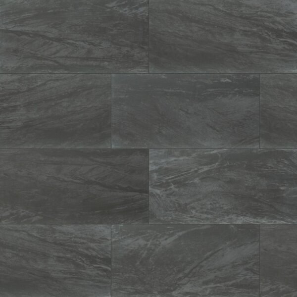 MSI Surfaces Floor Tiles Durban Anthracite Black Matte 12" x 24"