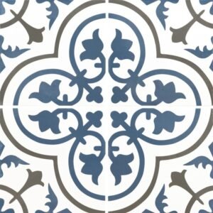 MSI Surfaces Floor Tiles Kenzzi Zanzibar Blue Matte 8" x 8"