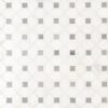 MSI Surfaces Mosaic Bianco Dolomite White-Cool Polished 12-1/2" x 12-1/2"