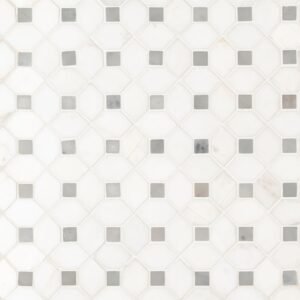 MSI Surfaces Mosaic Bianco Dolomite White-Cool Polished 12-1/2" x 12-1/2"