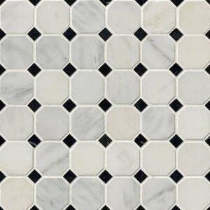 MSI Surfaces Mosaic Greecian White-Cool Polished 12" x 12"