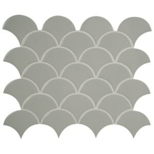MSI Surfaces Mosaic Retro Gray-Light Glossy 10" x 13"